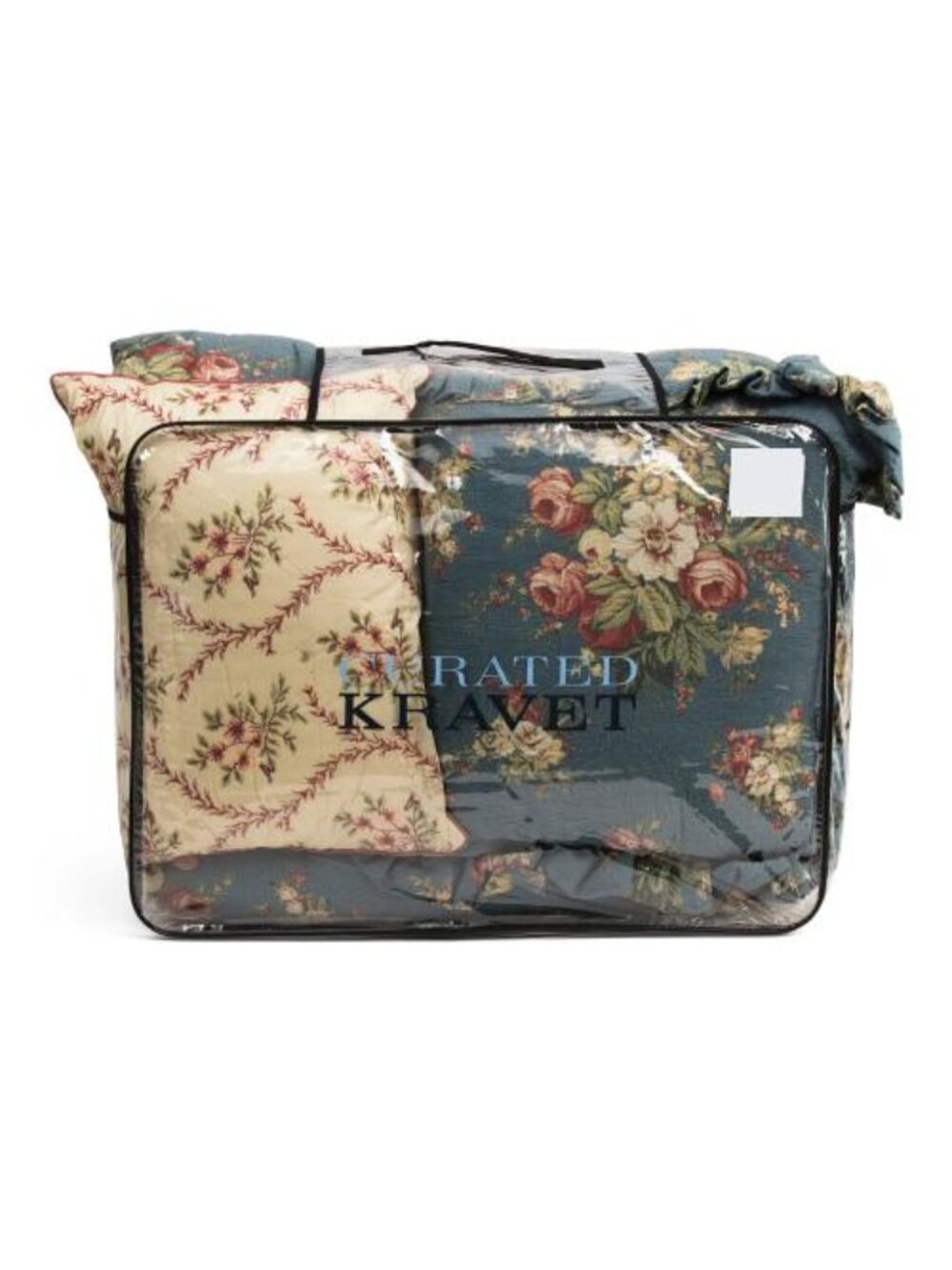 KRAFT HOME Cotton Reversible Floral Comforter Set